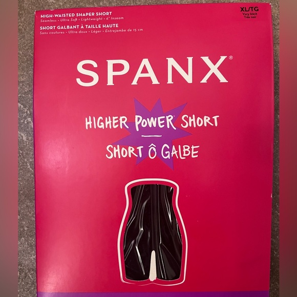 SPANX Other - Spanx Higher Power Shaping Short Black XL NEW